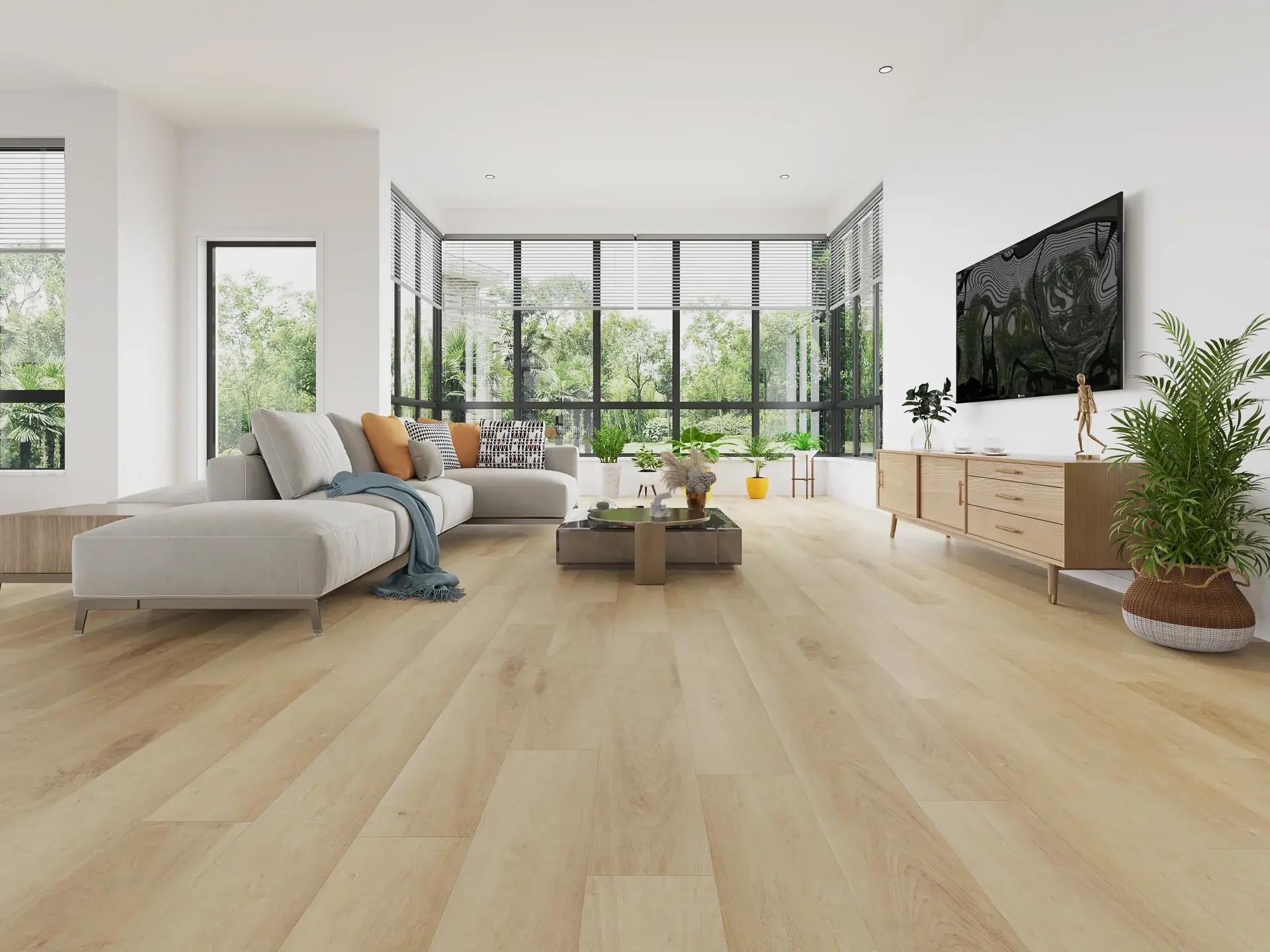 Luxury Vinyl Plank flooring installation
